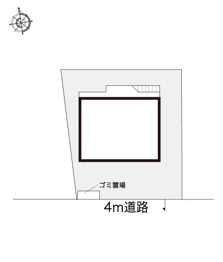 ★手数料０円★三鷹市野崎４丁目　月極駐車場（LP）